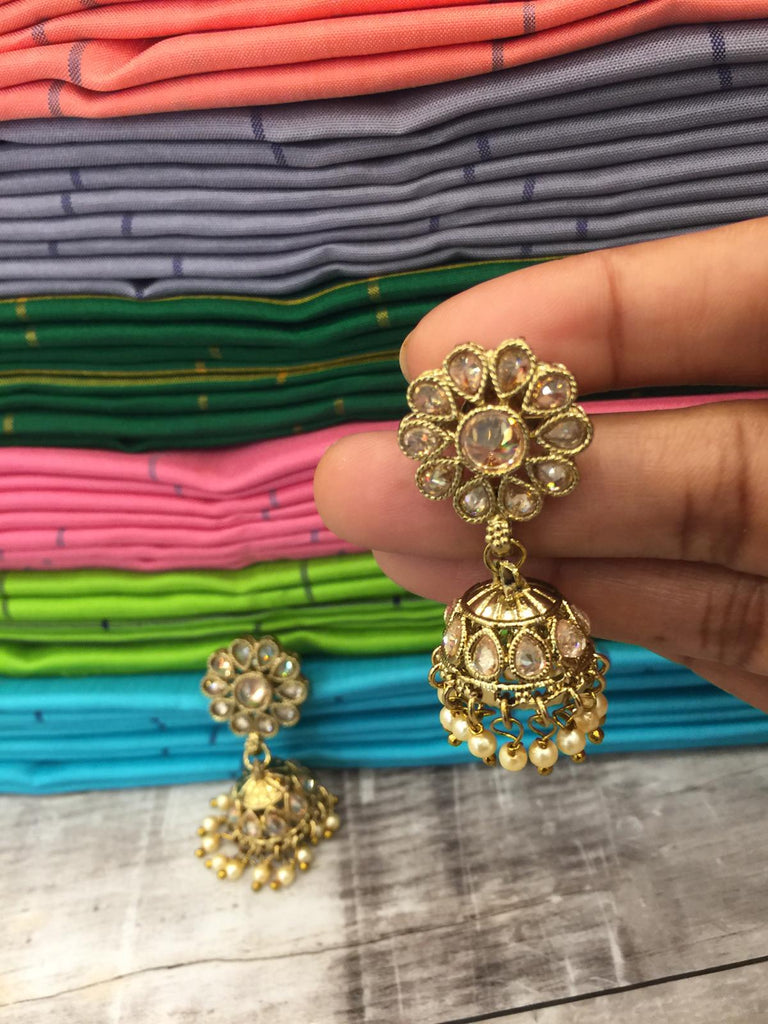 Rustic jhumka