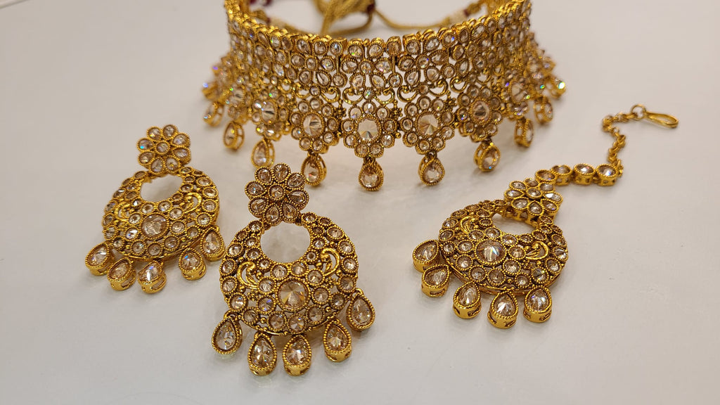 Golden Choker Set