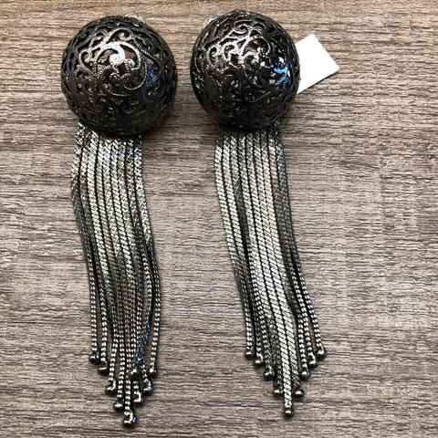 Oxidized earrings