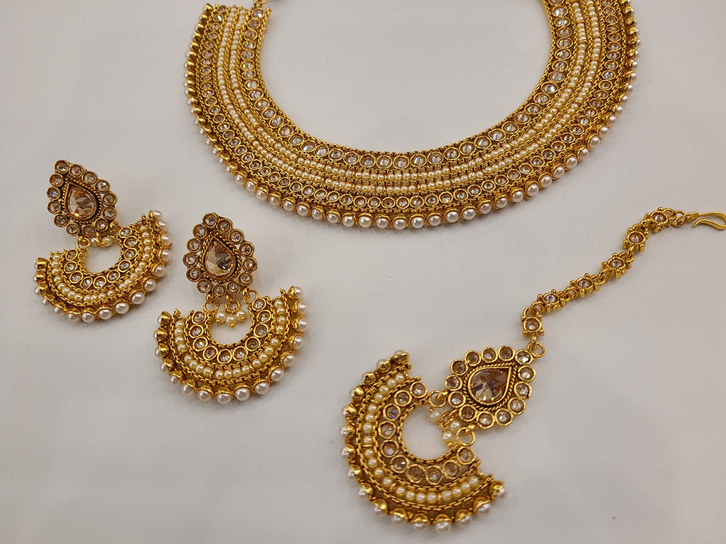 Golden Necklace Set