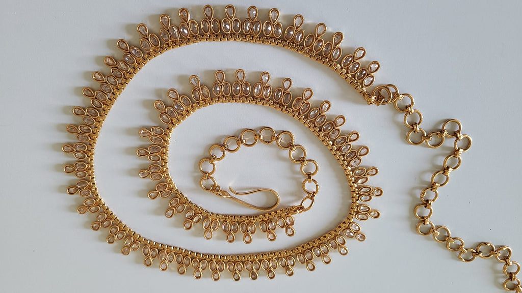 Polki Waist Chain