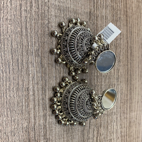 Oxidized Jhumka