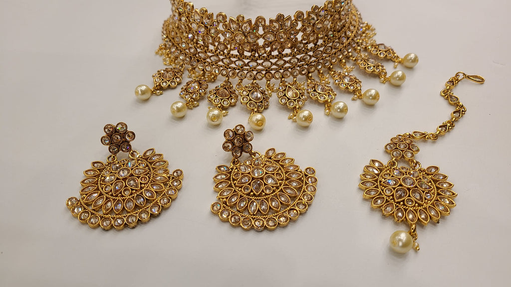 Golden Choker Set
