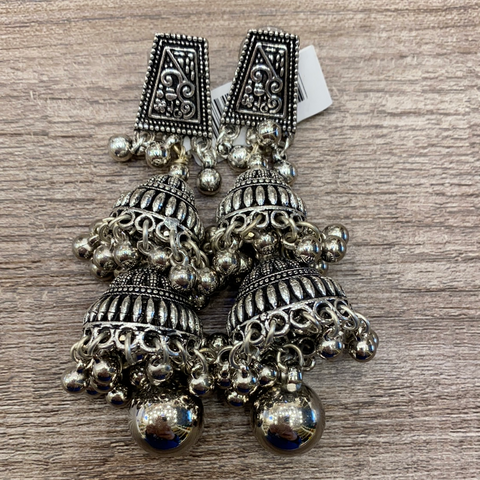 Oxidized Jhumka