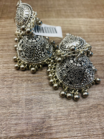 Oxidized Jhumka