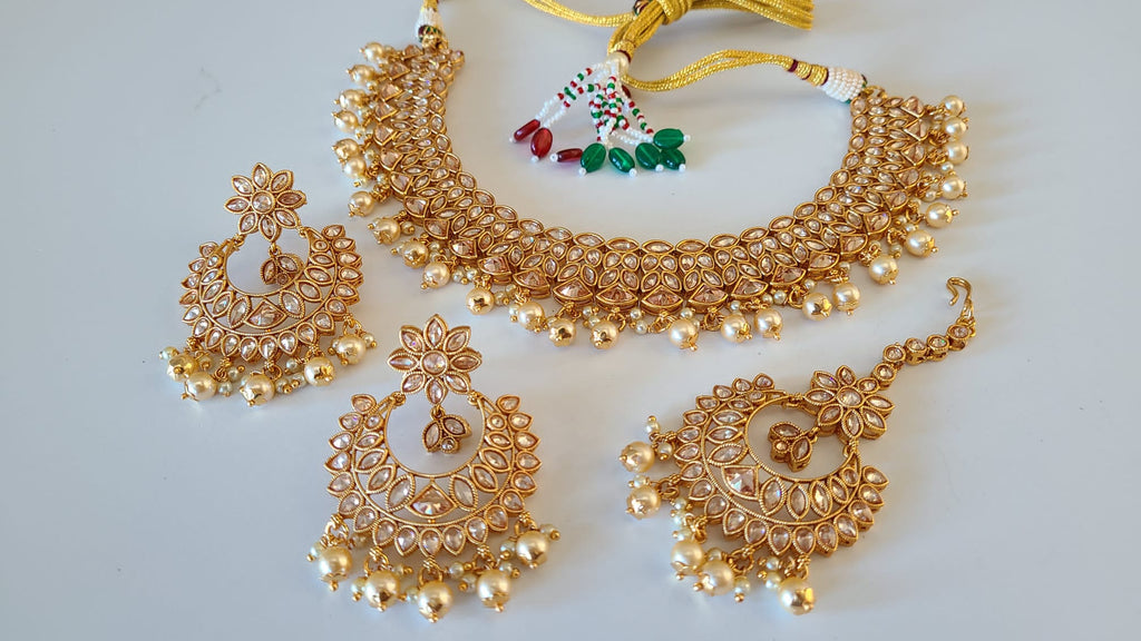 Golden Necklace Set